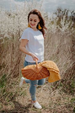 Muslin nursing blouse - different colors
