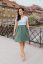 Dress "Bohemia" Muslin - mint leaves