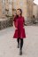 "Luna" Basic Dress - MUM AND DAUGHTER – Burgundy - Size: 3XL/4XL