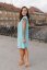 Elegant dress - MOM AND DAUGHTER - Pale blue - Size: M/L