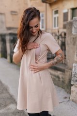 "Luna" Basic Dress - MUM AND DAUGHTER – Beige