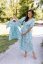 "Boho Breeze" dress MUM AND DAUGHTER - mint leaves - Size: XS/S