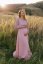 Long formal dress - Old pink