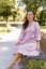 "Boho Breeze" dress MUM AND DAUGHTER - old pink - Size: M/L