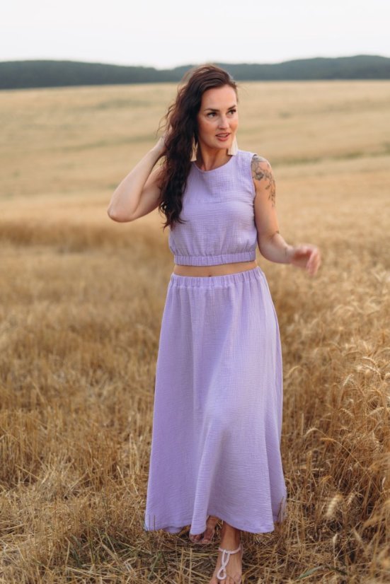 Elia Breeze Muslin Set - lila - Size: UNI 2 (L -2XL)