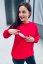 Warm Nursing Sweatshirt / Sweater  - Red