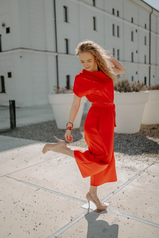 Elegant jumpsuit - Red