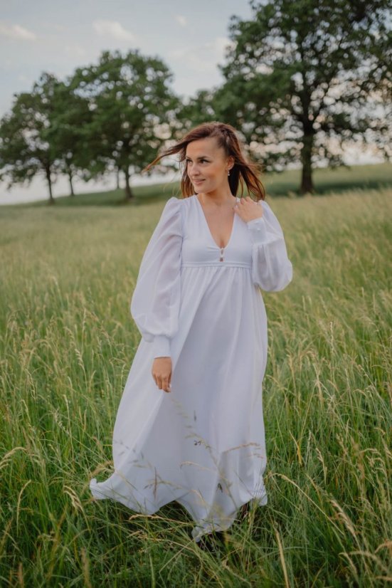 Svatební šaty – Antika - Velikosť S - Velikost: S
