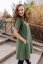 "Luna" Basic Dress - MUM AND DAUGHTER – Army green - Size: M/L