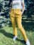 Dámske ľanové nohavice s vysokým pásom – mango - Size: UNI 1 (XS - M)