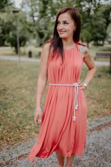 Bamboo dress - apricot