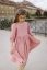 "Boho Breeze" dress MUM AND DAUGHTER - dark old pink - Size: XS/S