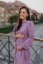 Oversize straight dress with a turtleneck - various colors