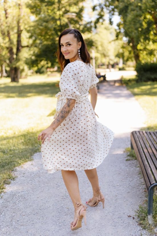 "Boho Breeze" dress MUM AND DAUGHTER - hearts