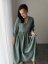 "Boho Breeze" dress - dark mint