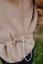 Hoodie mikina – Béžová - Velikost: M/L