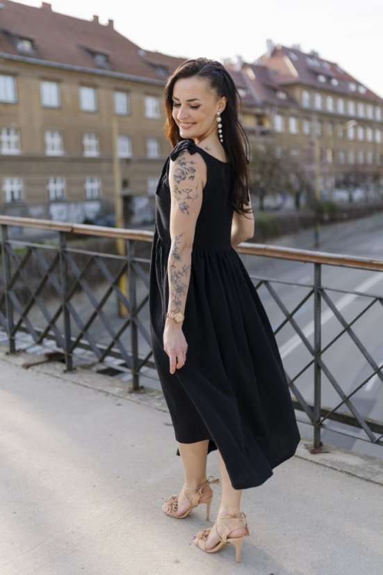 "Aura" dress - black - Size: M/L