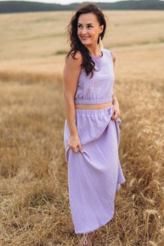 Mušelínový set Elia Breeze - lila