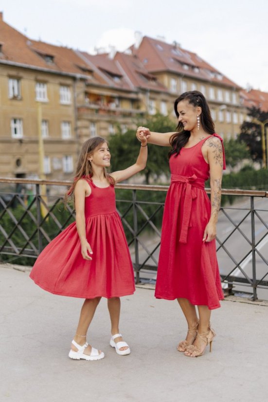"Aura" dress MUM AND DAUGHTER - basic - different colors