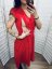 Knitted dress "Valencia" - red - Size: XXS