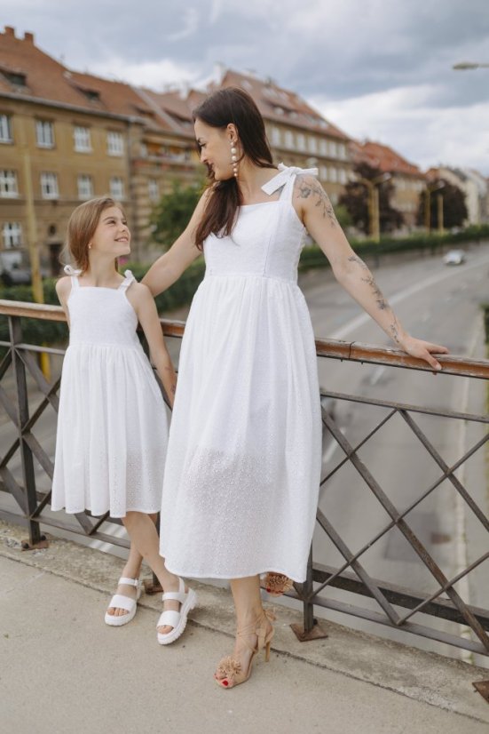 Madeira "Aurela romantic" dress MUM AND DAUGHTER - white - Size: 2XL