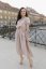 "Boho Breeze" breastfeeding dress - beige - Size: M/L