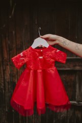 Girls' evening dress Grace - red