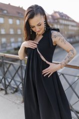 Šaty "Aura" - černé