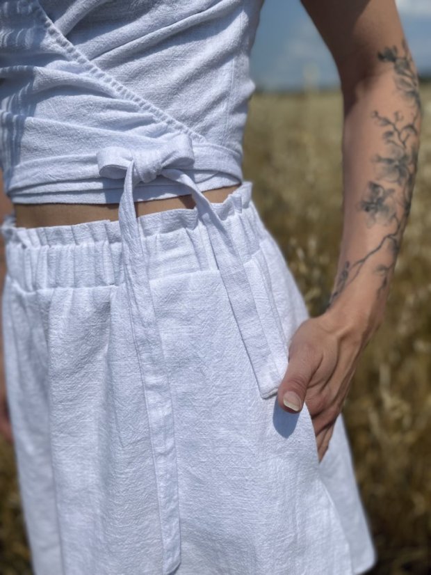 Linen short set - Various colors