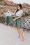 MATCHY Dress "Bohemia" Muslin - mint flowers