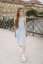 Girls "Aurela" Dress  - strips