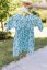 "Boho Breeze" dress MUM AND DAUGHTER - mint leaves - Size: XS/S