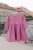 Girls' tracksuit dress - dark old pink