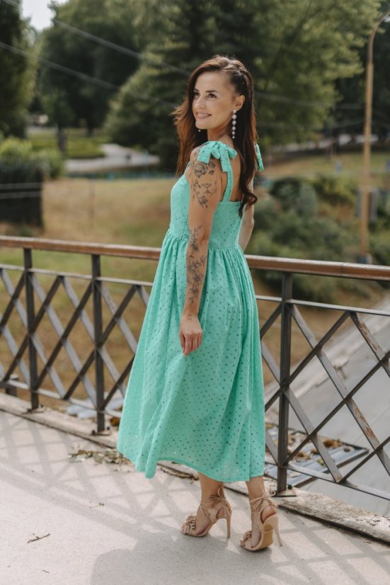 "Aurela romantic" breastfeeding dress - rourquise madeira