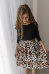 Šaty „Bohemie“ - MÁMA a DCERA - Leopard
