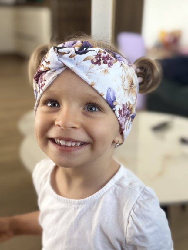 Twisted headband - different colors, patterns and materials - Size: XS