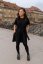 Tracksuit dress "Luna" – Black - Size: XL/2XL