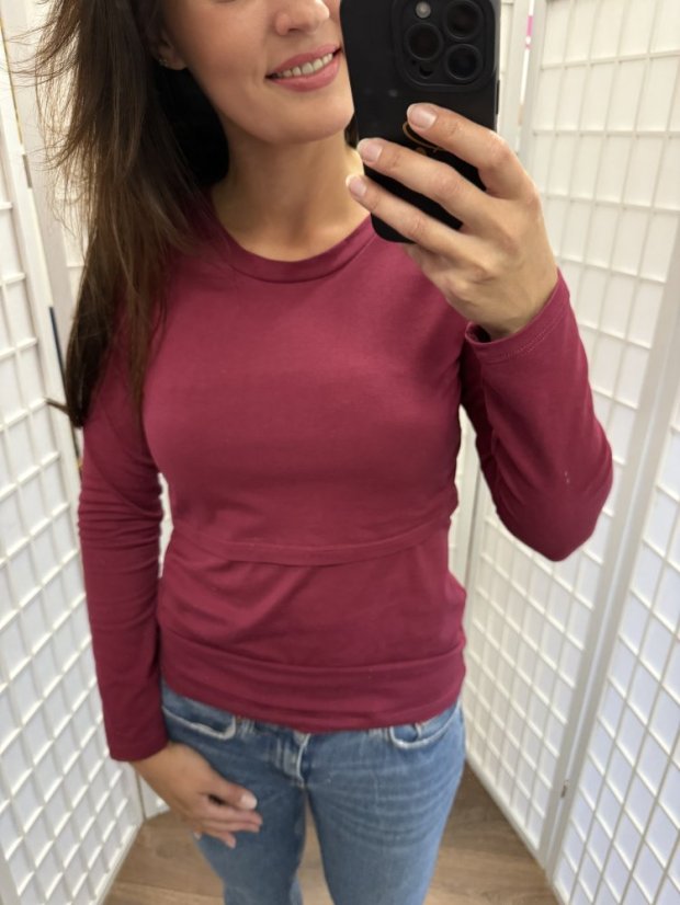 Nursing t-shirt - different colors - Size: M