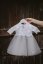 MATCHY formal nursing dress - white - grey - Size: 2XL