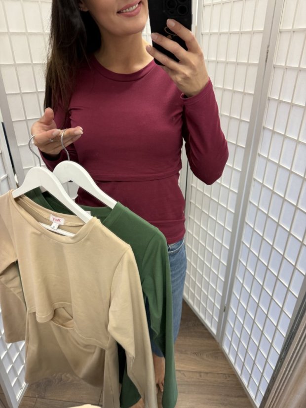 Nursing t-shirt - different colors - Size: M