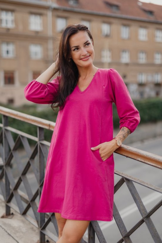 Nursing "Valencia" tracksuit dress – Various colors - Size: M/L