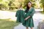 "Boho Breeze" dress MUM AND DAUGHTER - emerald - Size: M/L