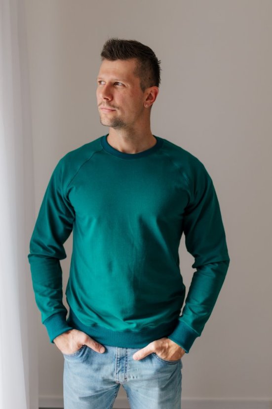 FATHER AND MINI - sweatshirt/sweater - kerosene - Size: S