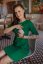 Straight MATCHY nursing dress - green