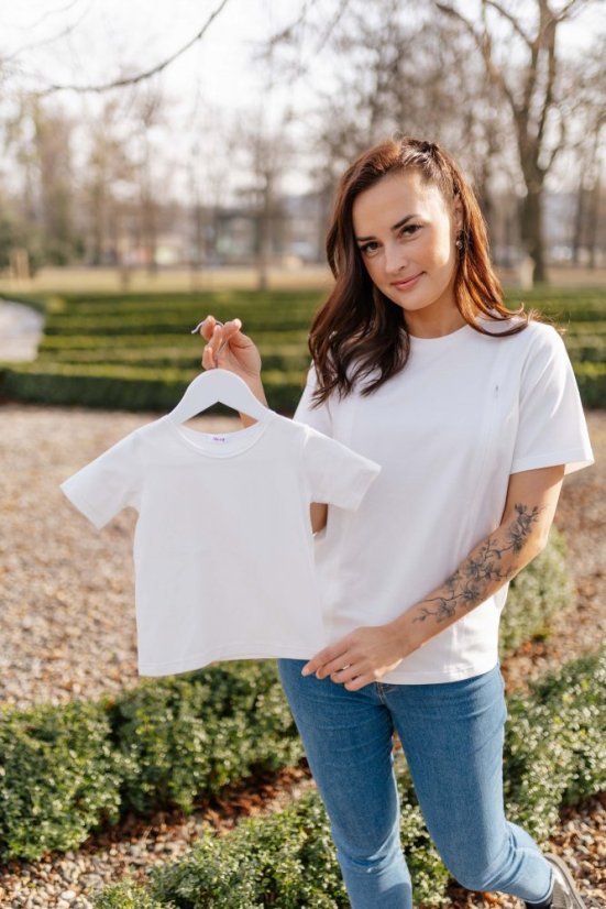 Oversized triko - MÁMA a SYN/DCERA - Různé barvy