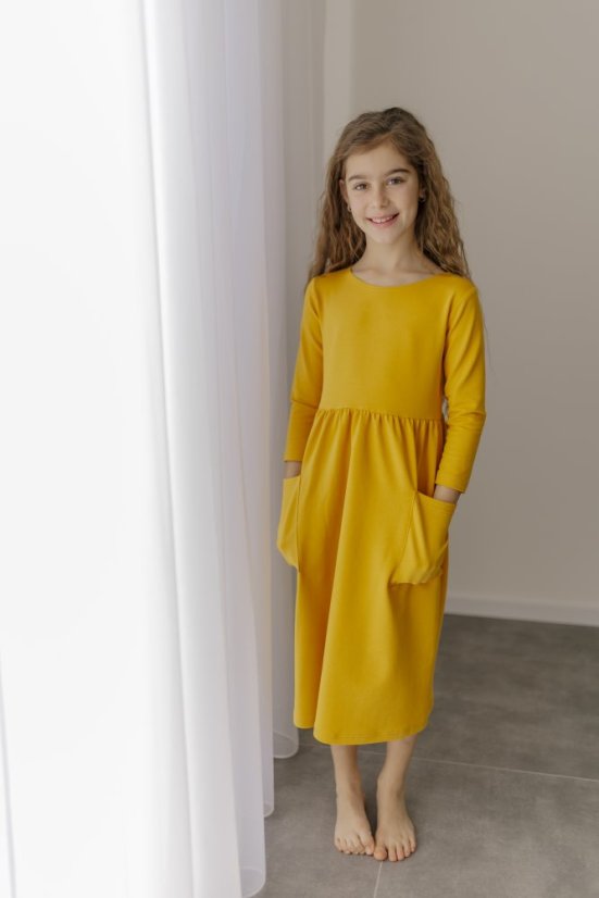 MATCHY Midi nursing dress - Mango - Size: M
