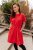 Tracksuit dress "Luna" - Red