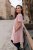 Tracksuit dress "Luna"  - Old pink