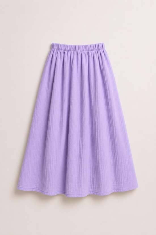 Elia Muslin Skirt - different colors and patterns - Size: tailor-made