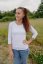 Knitted T-shirt - white
